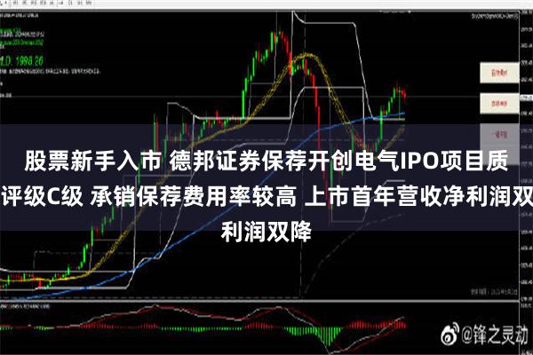 股票新手入市 德邦证券保荐开创电气IPO项目质量评级C级 承销保荐费用率较高 上市首年营收净利润双降