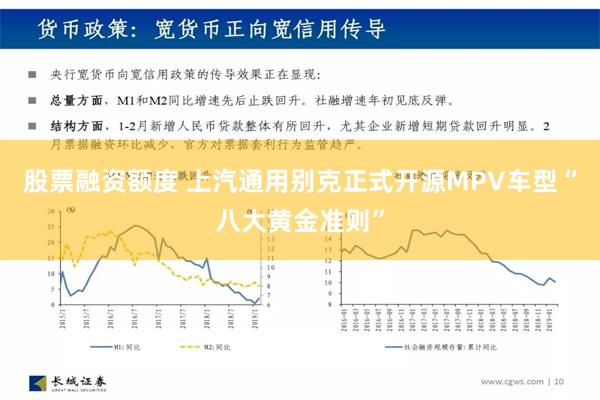 股票融资额度 上汽通用别克正式开源MPV车型“八大黄金准则”