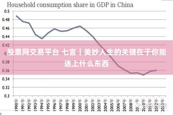 股票网交易平台 七言｜美妙人生的关键在于你能迷上什么东西